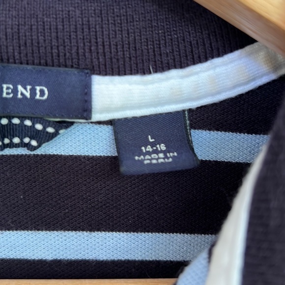 Land’s End Boy’s Striped Polo Shirt - Picture 10 of 10